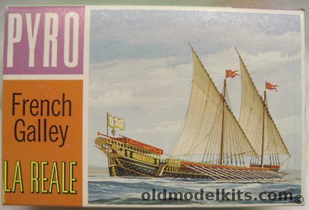 Pyro French Galley La Reale - 1526 French Navy Flagship, B378-75 plastic model kit